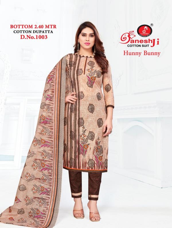 Ganeshji Hunny Bunny indo Cotton Designer Exclusive Dress Material